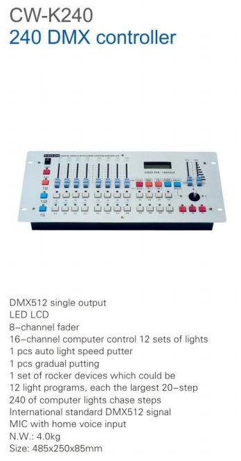 DMX 240 controller